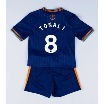 Newcastle United Sandro Tonali #8 Maglia Gara Terza Repliche 2025-26 Bambino Maniche Corte